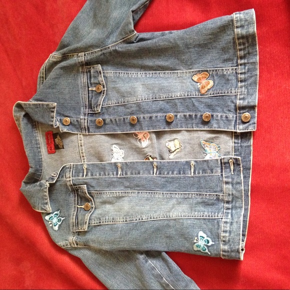 Children's Arizona Embroidered Jean Jacket - Picture 1 of 5